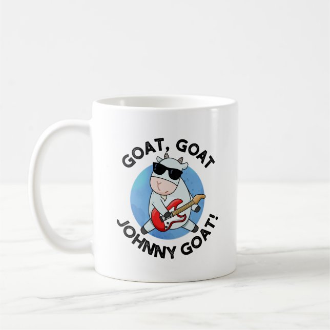 Mug Chèvre Chèvre Johnny Chèvre Drôle Musique Animal P (Gauche)