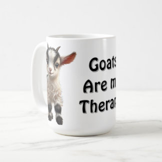 Mug Chèvre de bébé avec fourrure de bouffée et express