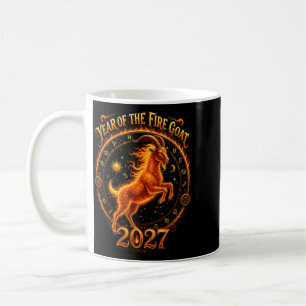 Mug Chèvre de feu 2027 Zodiaque lunaire Bélier Nouvel