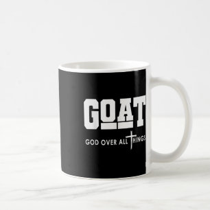 Mug Chèvre Dieu sur toutes les choses amusant Jésus ch