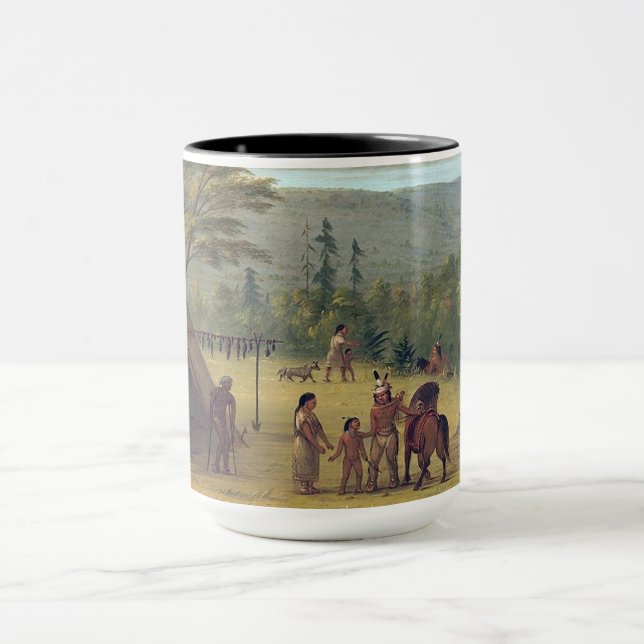 Mug Cheyenne Brothers chasse à l'automne (Centre)