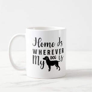 Mug Chez moi, où est mon chien
