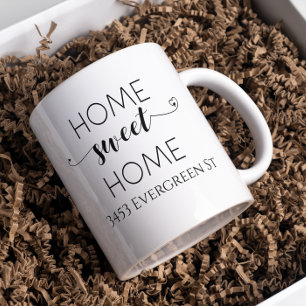Mug Chez Soi Nouvelle Adresse Cadeau de Crémaillère