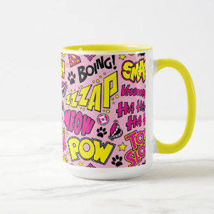 Mug Chibi Comic Phases et Logos Motif