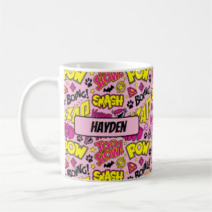 Mug Chibi Comic Phases et Logos Motif