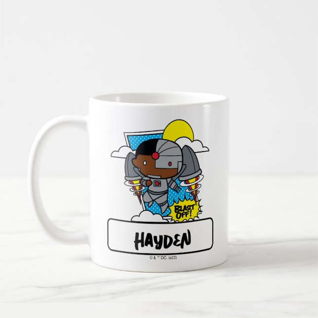 Mug Chibi Cyborg S'Est Éteint ! (Gauche)