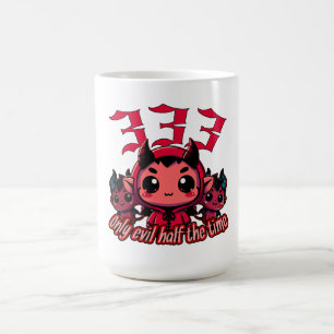 Mug Chibi Devil - 333 Seulement le mal moitié du temps