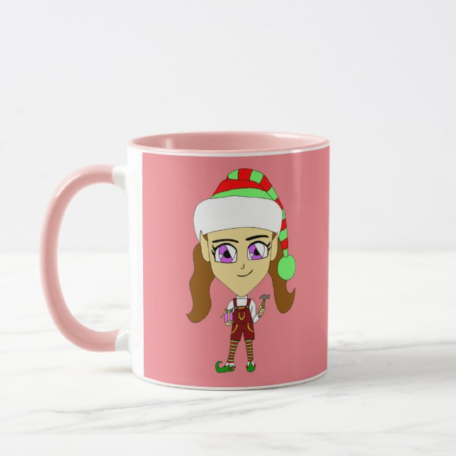 Mug chibi elf (Gauche)