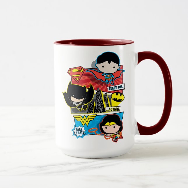 Mug Chibi Héros Prêts À L'Action ! (Droite)