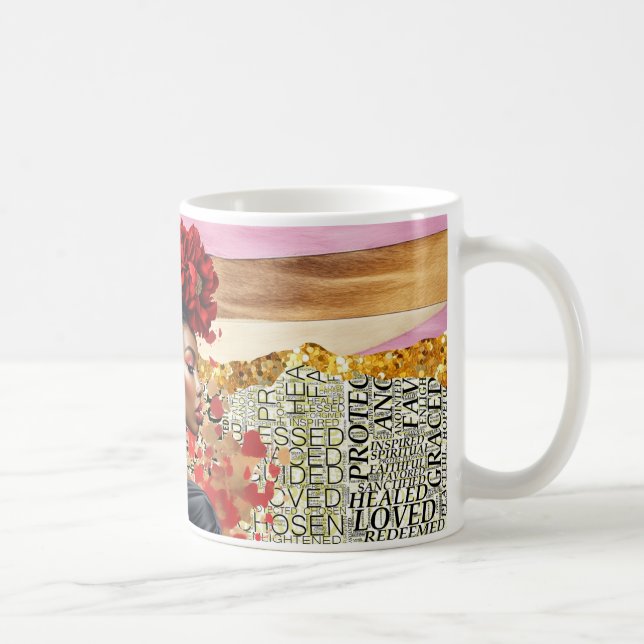 Mug Chic Afro Style Espresso Cup - Design et petit, (Droite)