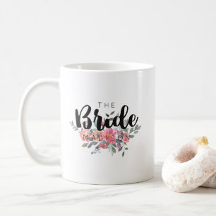 Mug Chic Aquarelle Florale Mariage