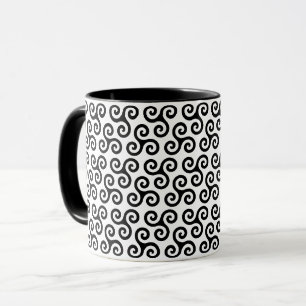 Mug Chic triple spirale Celtique triskele Symbole Moti