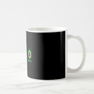 Mug Chica Brazil Flag Brazilian Pride Soccer Jersey No