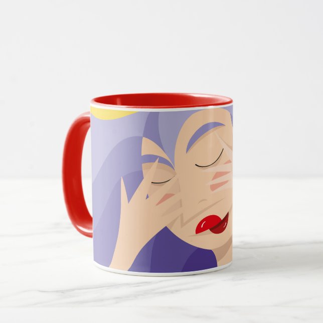 Mug Chica tímida (Devant gauche)