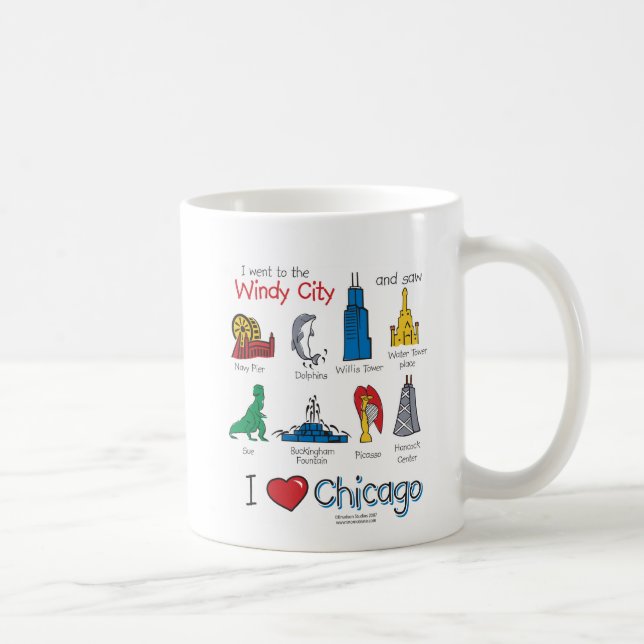 Mug Chicago--Enfant-Icône-NOUVEAU [Co (Droite)