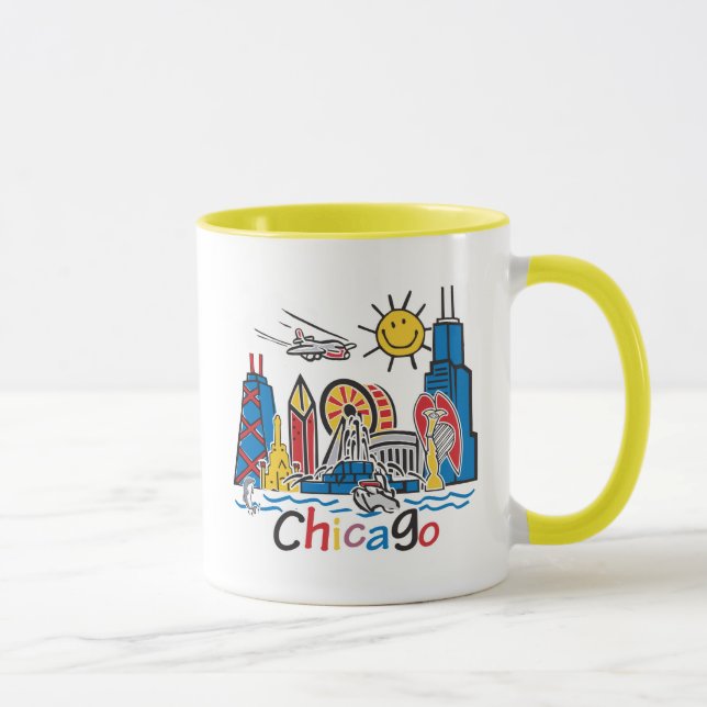 Mug Chicago Kids Skyline (Droite)