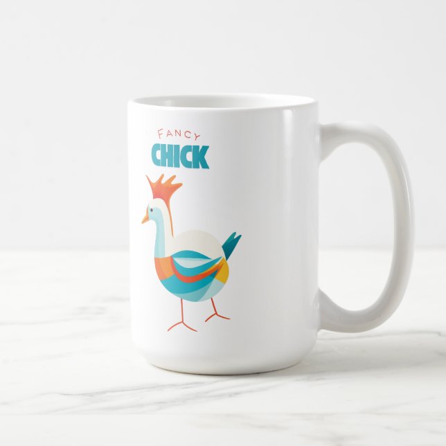 Mug Chick élégant (Droite)