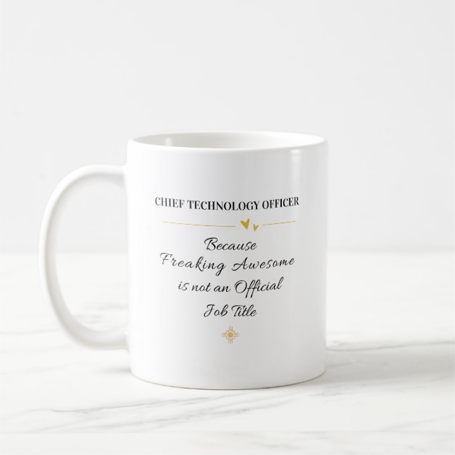 Mug Chief Technology Officer Office Quote (Gauche)