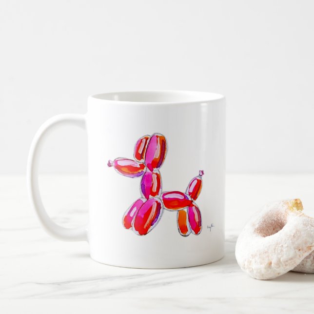 Mug Chien à ballon (Avec donut)