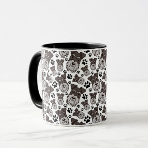 Mug Chien à chiots de marionnette de la série Sweet 