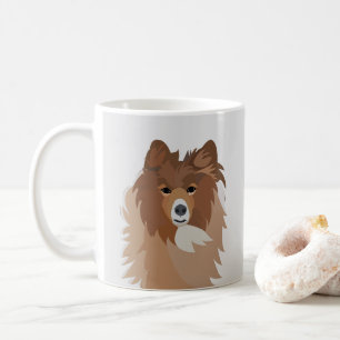 Mug Chien animal de compagnie Sheltie Chien