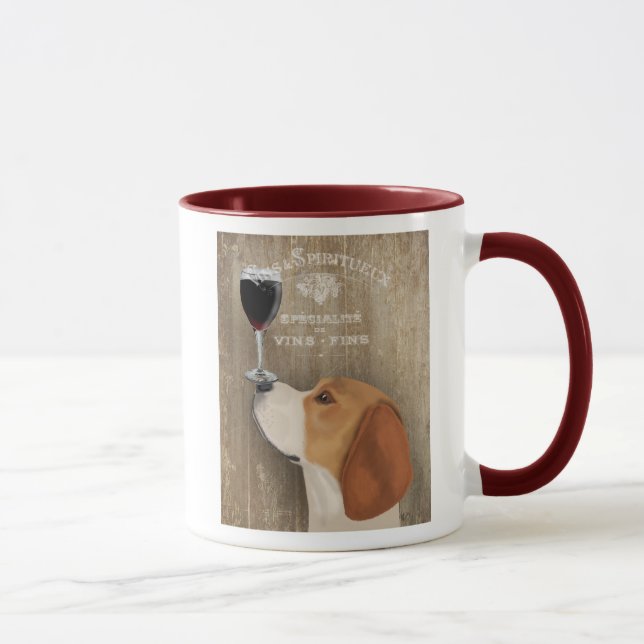 Mug Chien Au Vin Beagle (Droite)