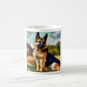 Mug Chien berger allemand