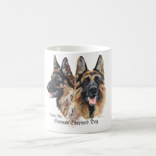 Mug Chien berger allemand