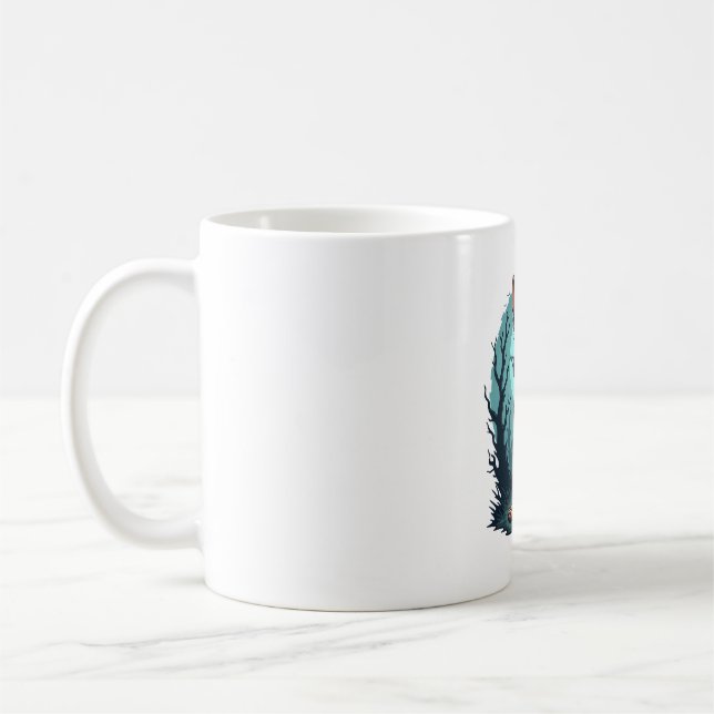 Mug Chien berger de squelette (Gauche)