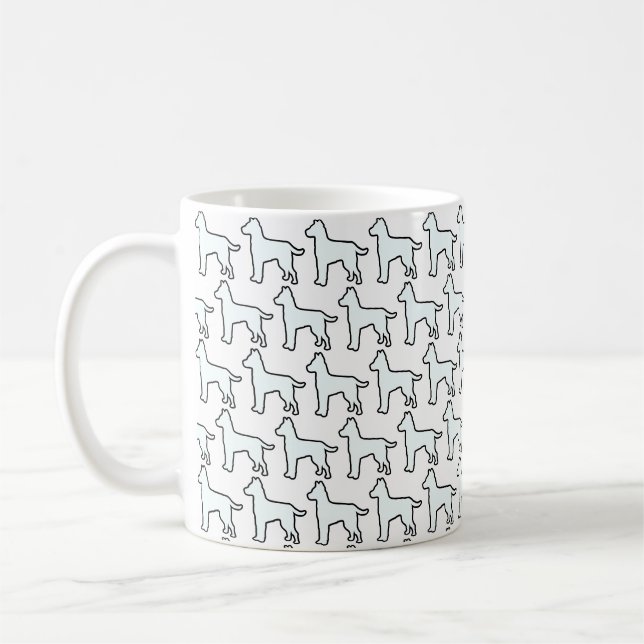 Mug Chien Blanc    (Gauche)