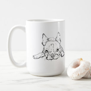 Mug Chien Bouledogue Français Mignon, Café Personn