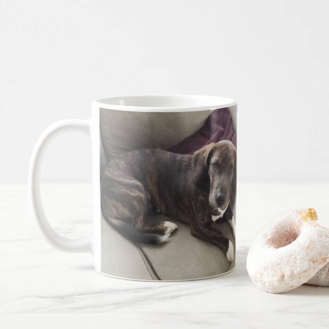 Mug Chien Brown (Avec donut)