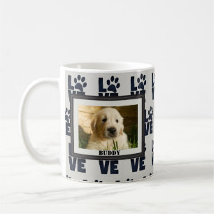 Mug Chien Chat Empreintes de pattes Animaux de compagn