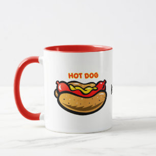 Mug Chien chaud personnalisé