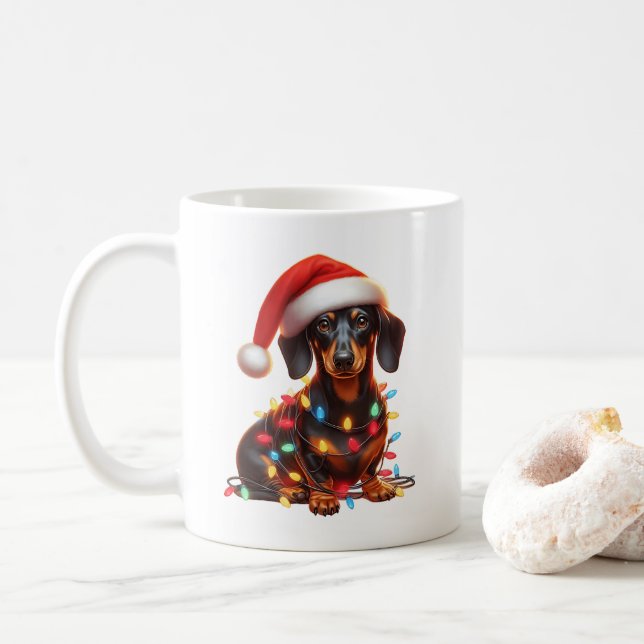 Mug Chien Chien Chien Chien Chien Chien Chien Chien No (Avec donut)