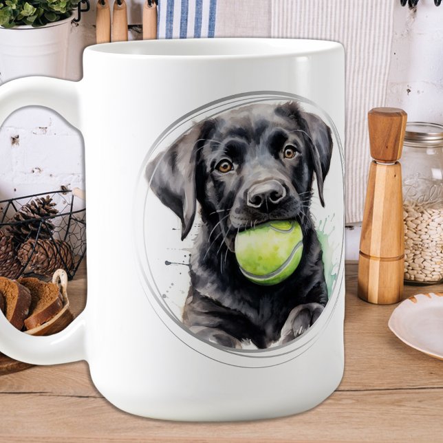 Mug Chien Chien Chien Chien Chien Chien Chien Cot Labr (Créateur téléchargé)