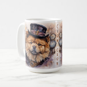 Mug Chien Chow Chow Steampunk
