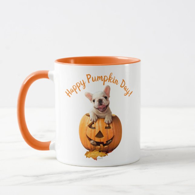 Mug Chien dans Jack-o-Lantern (Gauche)