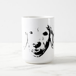 Mug Chien de bande dessinée du matin