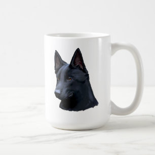Mug Chien de berger allemand noir