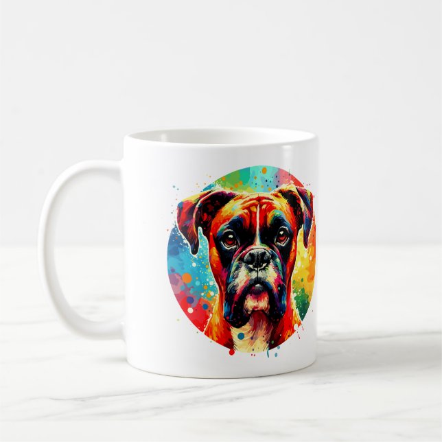 Mug Chien de boîte (Gauche)