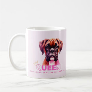 Mug Chien de boîte : Maître de boîte Queen