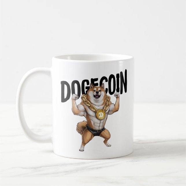 Mug Chien de Dogecoin (Gauche)