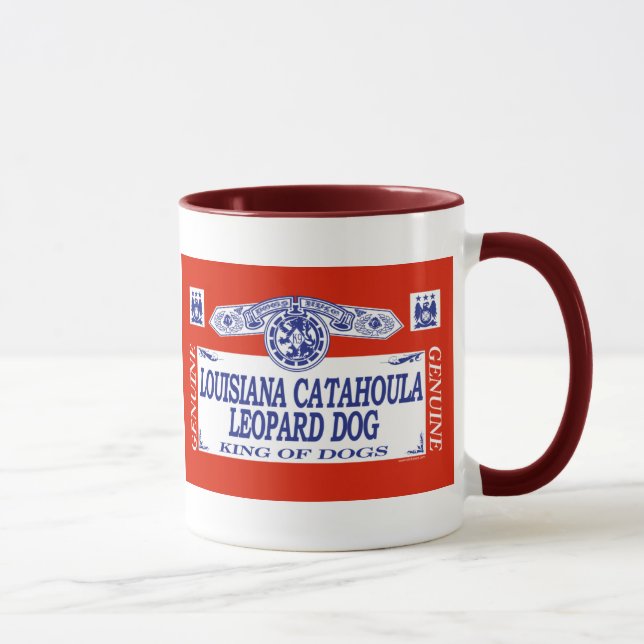 Mug Chien de léopard de la Louisiane Catahoula (Droite)