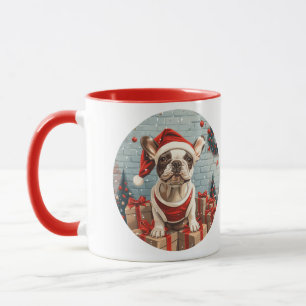 Mug Chien de Père Noël