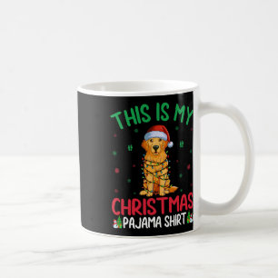 Mug Chien de Père Noël Golden Retriever Chien Christma