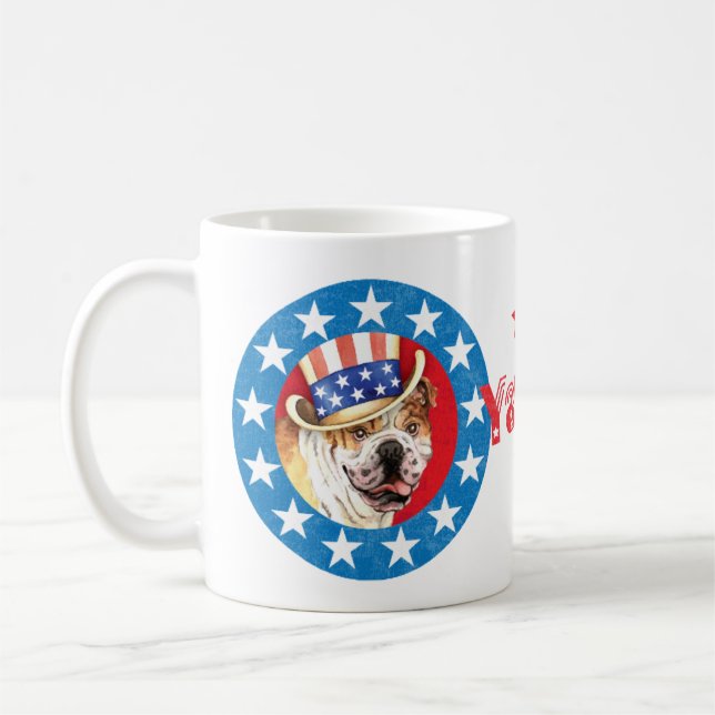 Mug Chien de taule patriotique (Gauche)