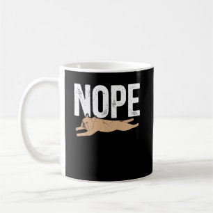 Mug Chien de taureau français Nope Lazy