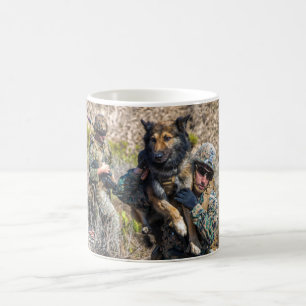MUG CHIEN DE TRAVAIL MILITAIRE AMÉRICAIN