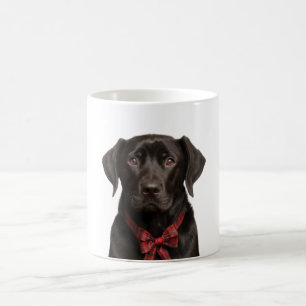 Mug Chien de vacances Noël Black Lab